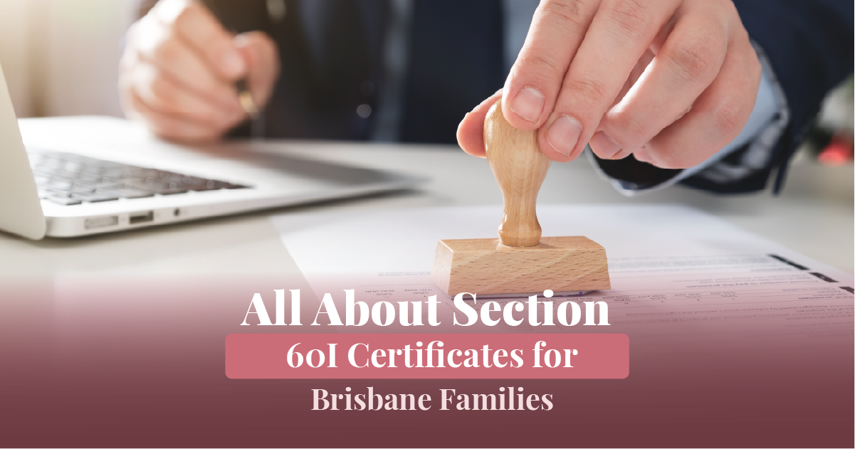 All About Section 60I Certificates for Brisbane Families